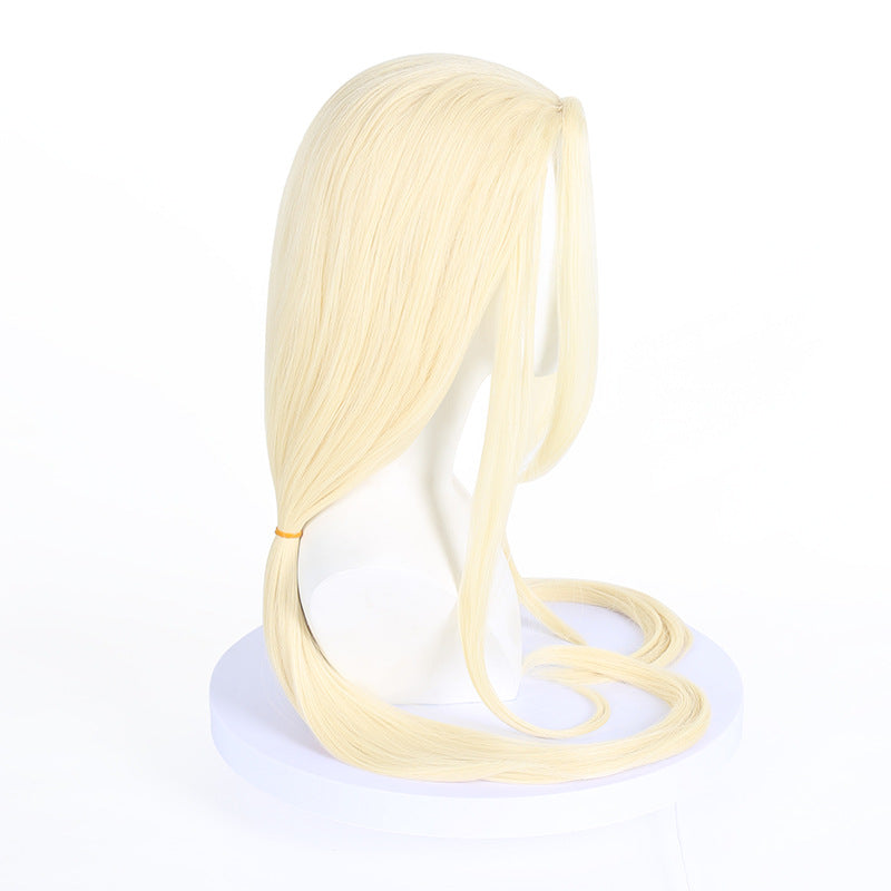 Cardamom Programmatic Beauty Pointed Beige Long Cos Wig
