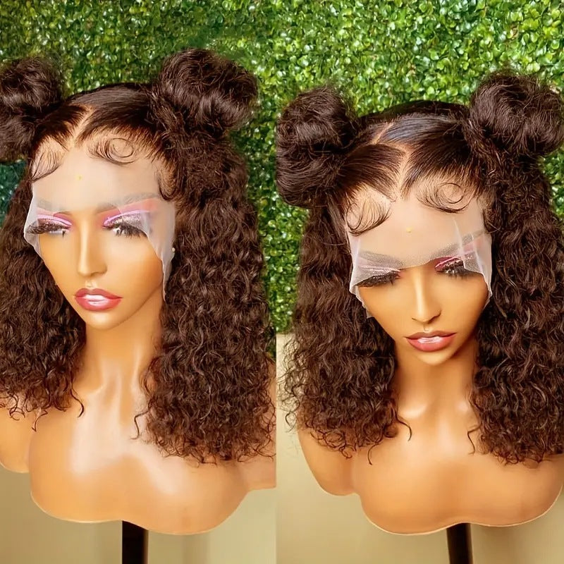Fashion Front Lace Wigs With Small African Wig Short Curly Hair
