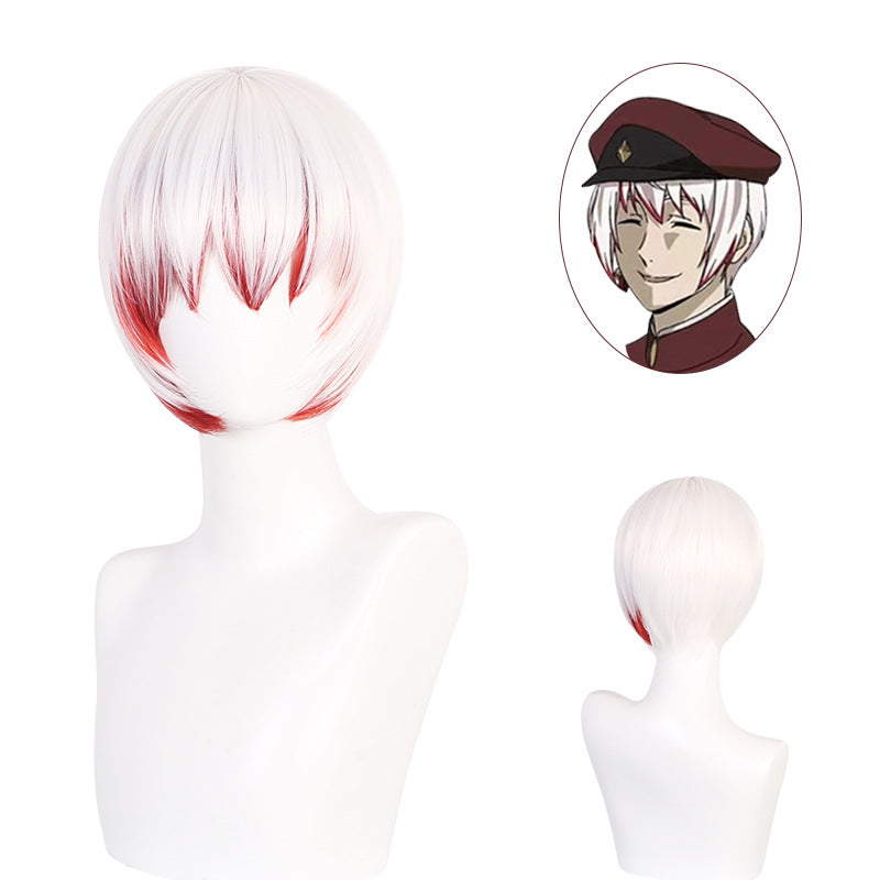 Stray Dogs Central Plains Middle School Raccoon Stripe Cos Wig