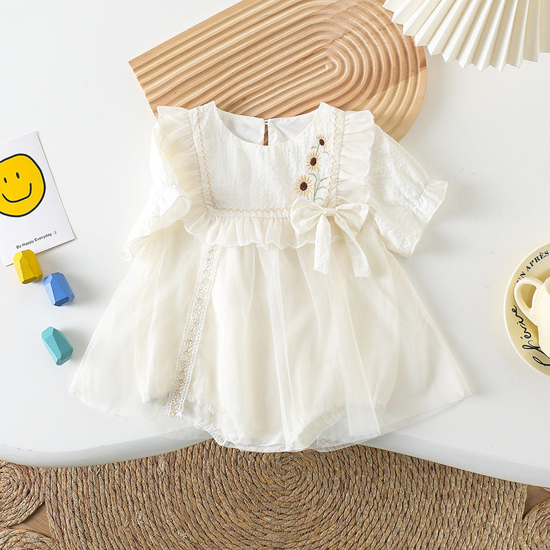 Dress Summer Infants Clothes Jumpsuit Thin First Month Old Jumpsuit, Climbing Suit