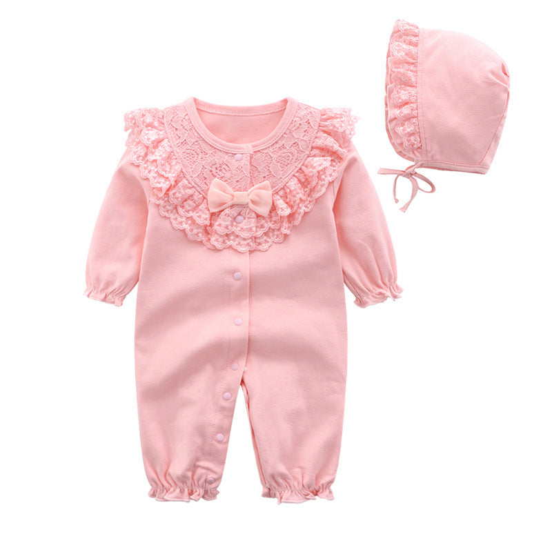 Children's Romper Long Sleeve Princess Rompers Banquet Jumpsuit, Climbing Suit