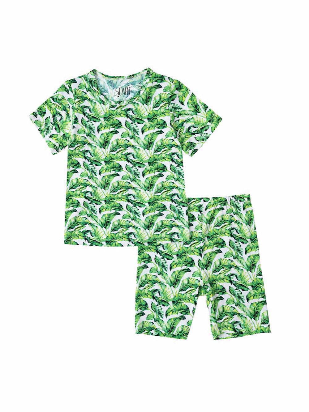 Children's Boys Air Conditioning Clothes Home Wear Thin Children's Suit