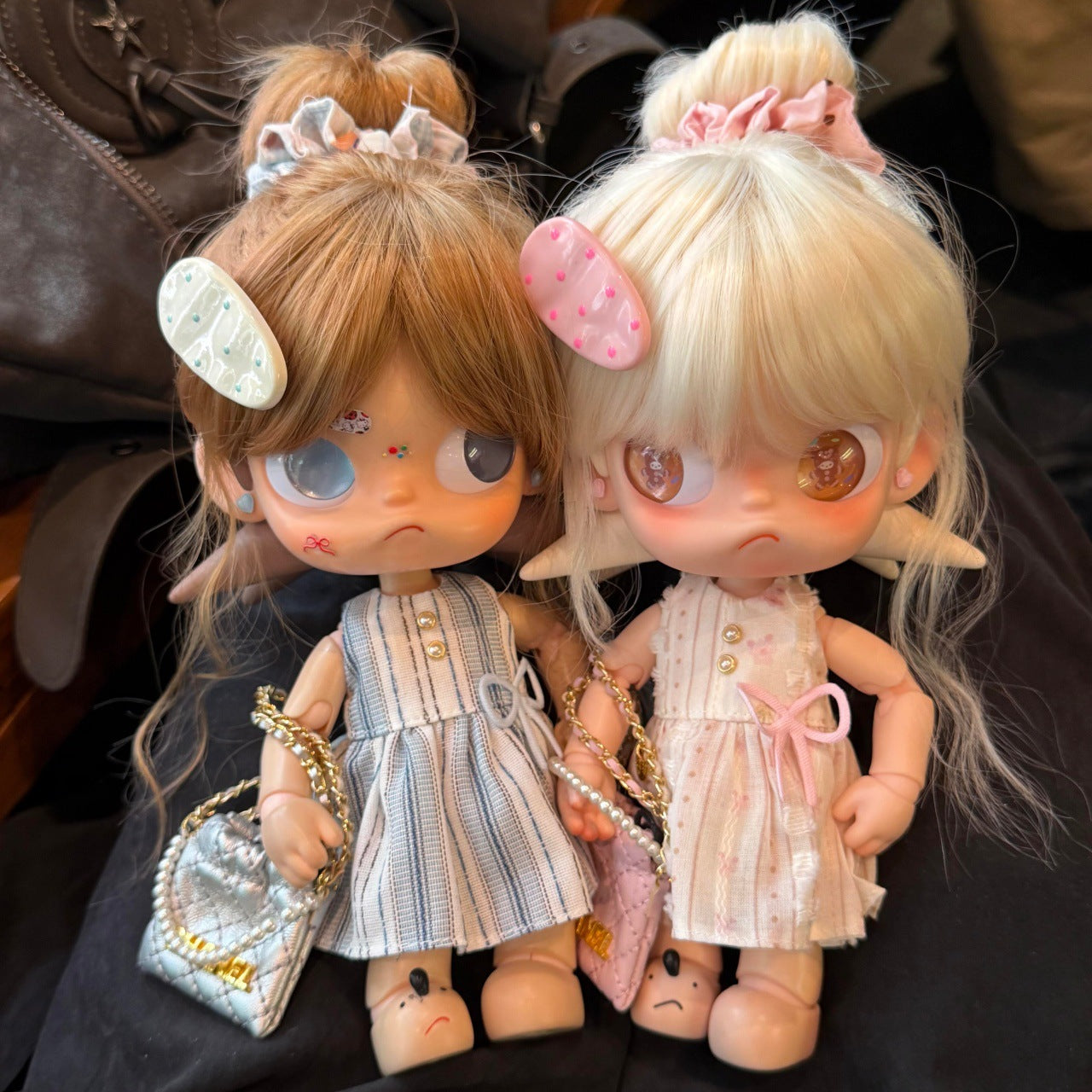 Bangs Gingerbread Man Soft Silk Volume Super Cos Wig