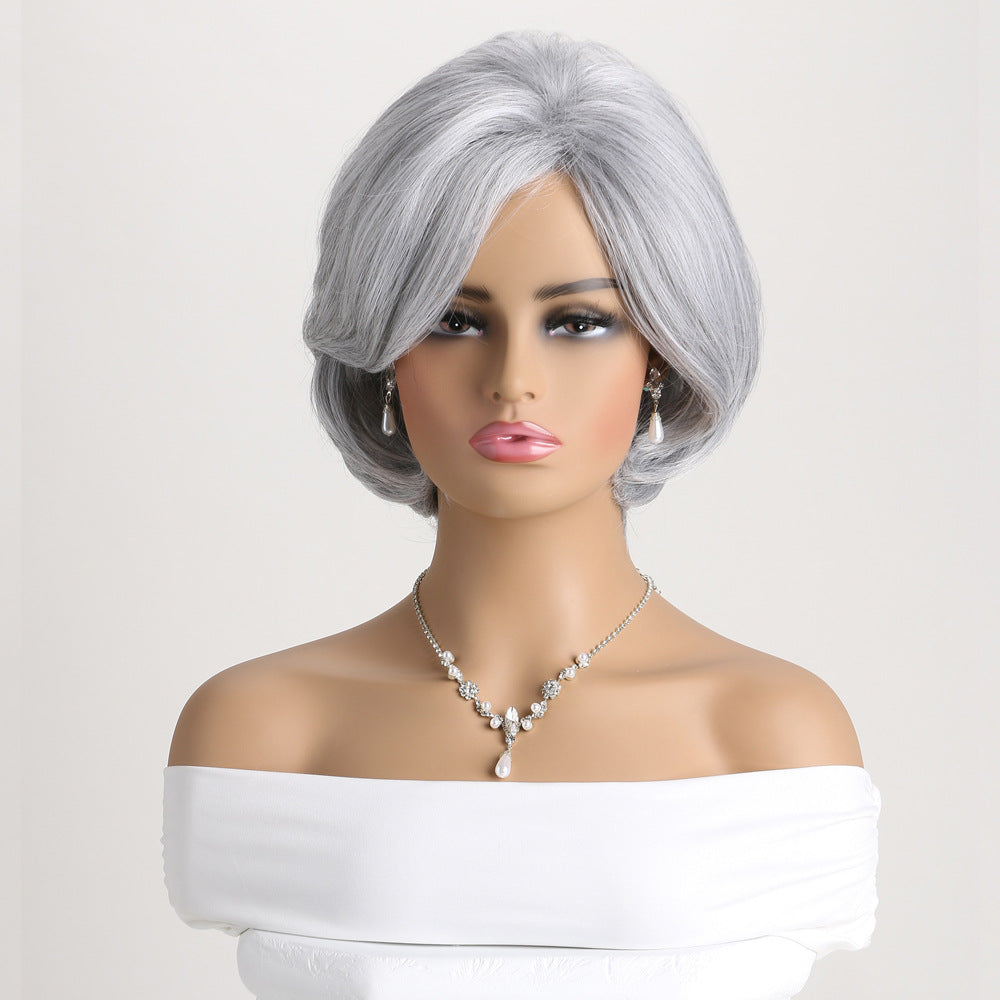 Durable Split Inner Buckle Synthetic Wigs Wig Short Curly Hair