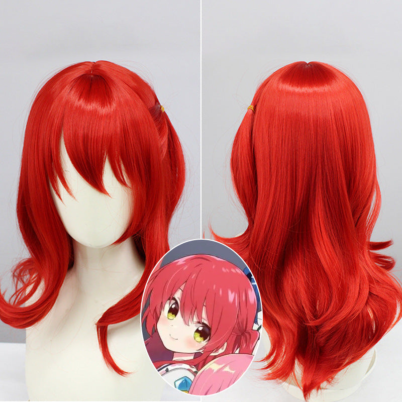 Lonely Rock Cool Yu Teng Yi Li Side Braid Fiber Cos Wig