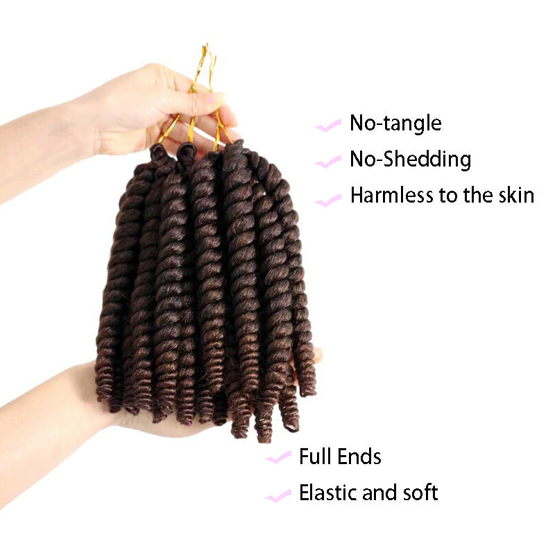 Low Temperature Flame Retardant Silk African Small Wig Short Curly Hair