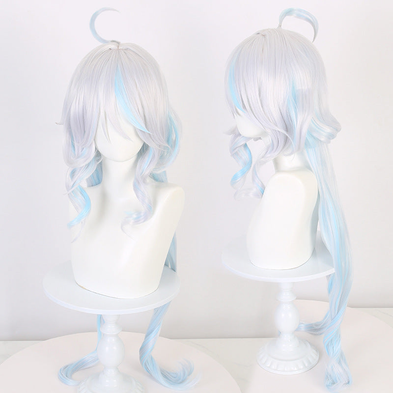 Original God Water Simulation Scalp Fu Cos Wig