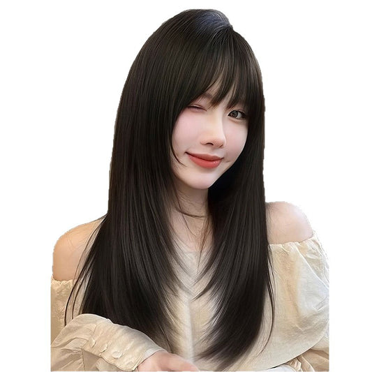 Women's Set One-piece High-level Refined Additional Hair Volume Fluffy Light Seamless Wig