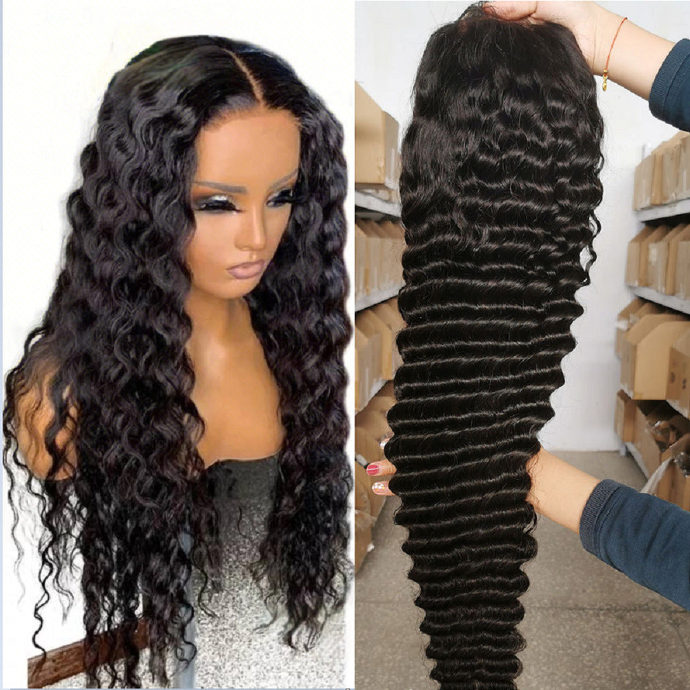 Roll Brazilian Curly Hair African Small Curling Iron Wig Long Curls