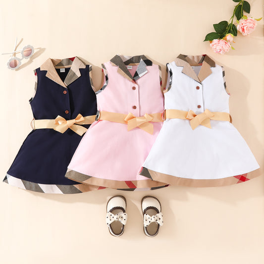 Children's Clothing Clothes For Babies Born Sleeveless Children's Dress