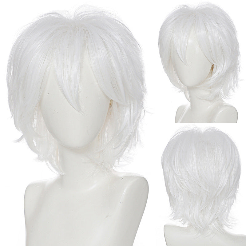 Short Hair Closing Face Top Optional Mao Style Cos Wig