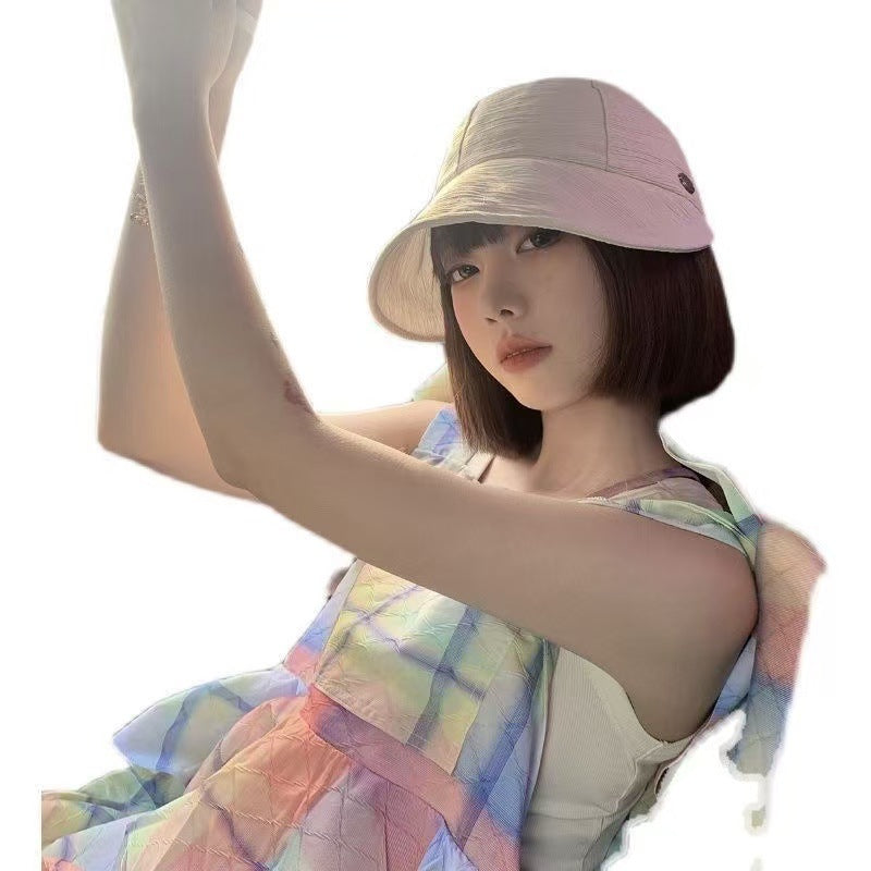 Hat Integrated Simulation Human Bobo Thin Fashion Wig Short Straight Hair