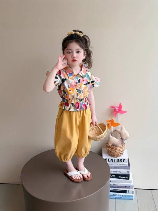 Children's Summer Suits Super Beautiful Clothes Thin Fashionable Children's Suit