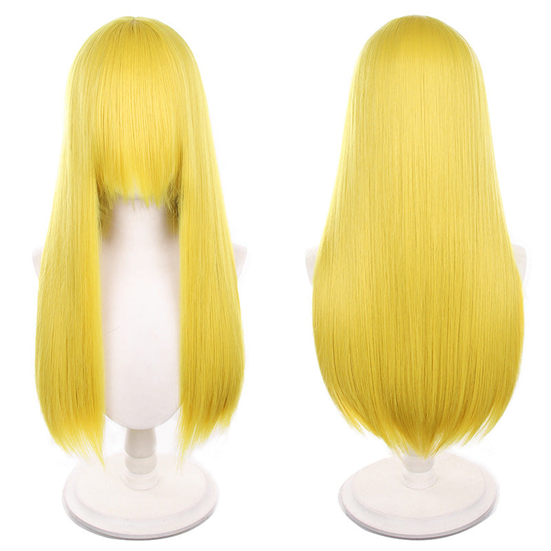 Universal Long Straight Weight Shape Head Cos Wig