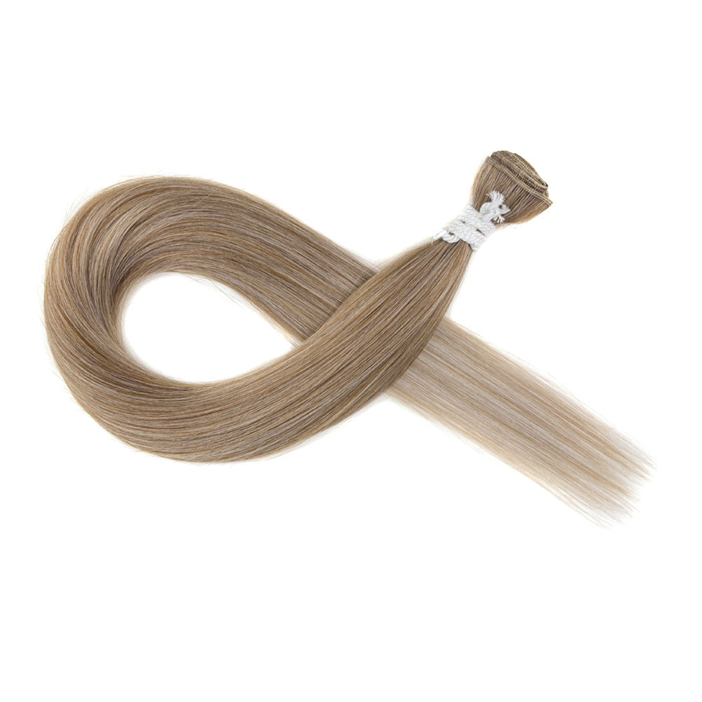 Classy Beautiful African Weft Hair Extension Long Straight Wig