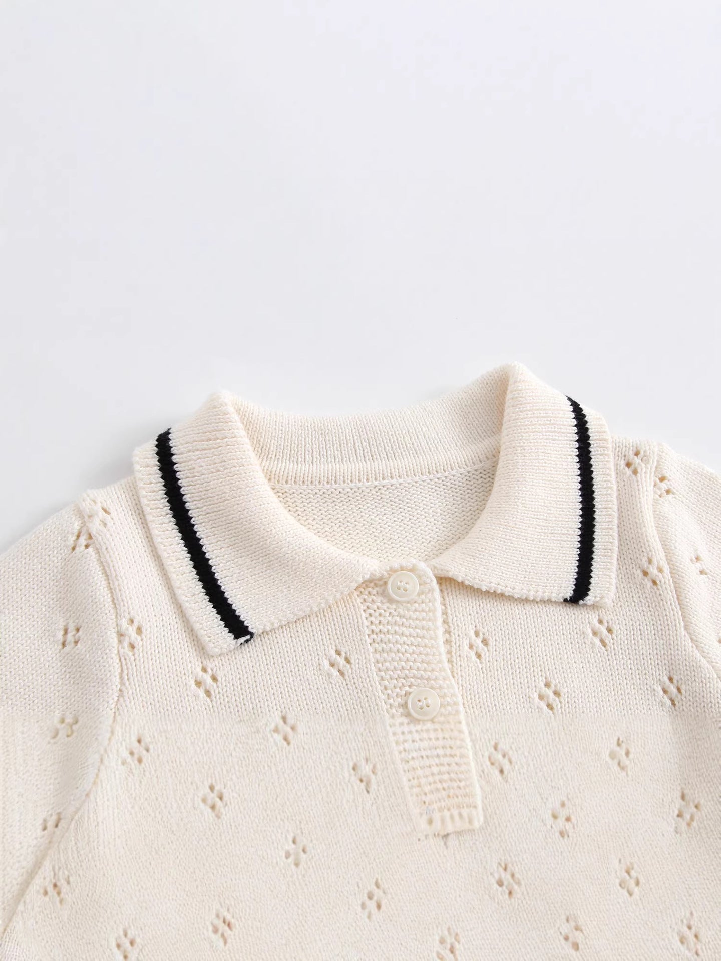 Women's & Men's Summer Thin Cotton Cute Hollow Knitted Romper Western Jumpsuit, Climbing Suit