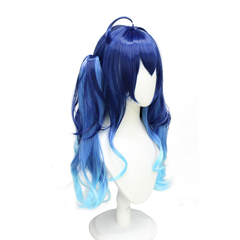 Rainbow Society Heart Meow Virtual Broadcaster Cos Wig