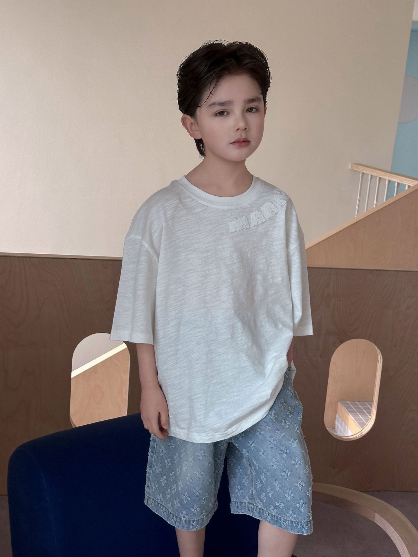 Children's Shorts Summer Casual Loose Middle Big Fifth Children's Pants