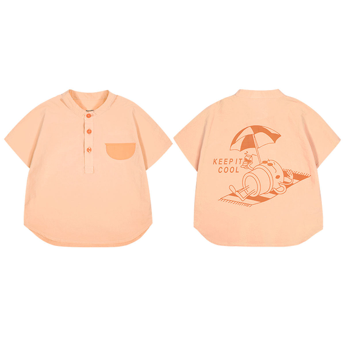 Children's Summer Clothes Shirt Thin Half Sleeve Children's T-shirt