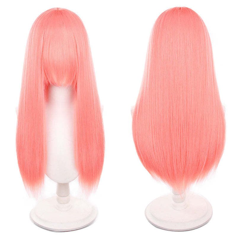 Universal Long Straight Weight Shape Head Cos Wig