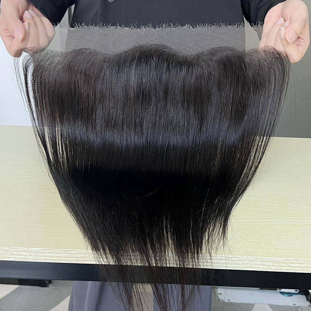 Lace Straight Human Hair Ear To Wig