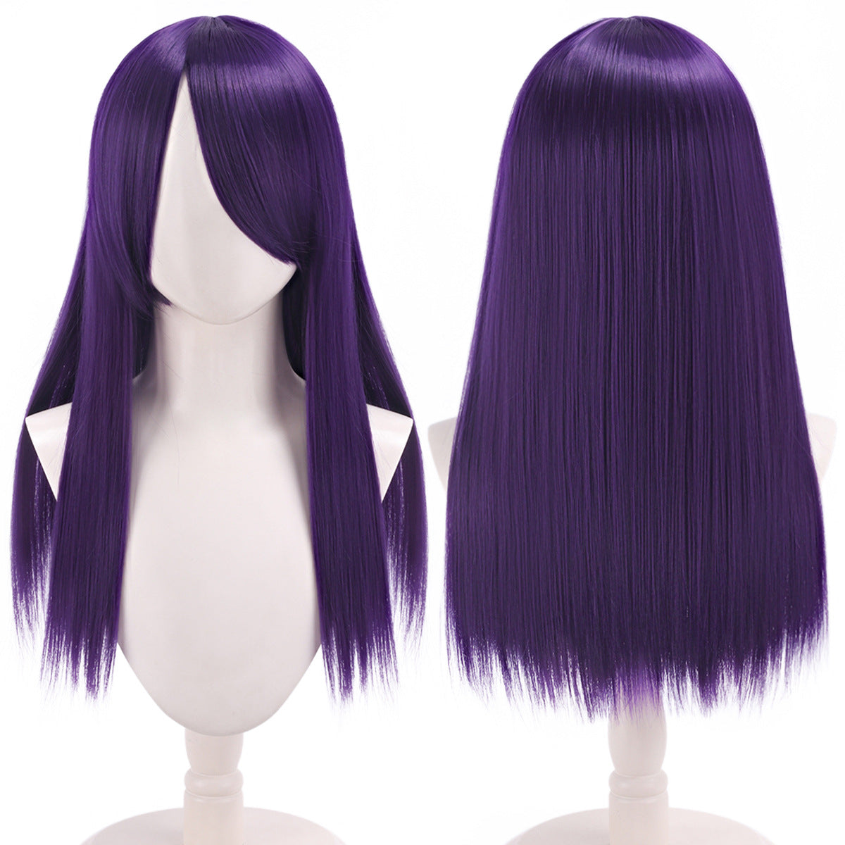 Lord Anime Fiber Rose Color Thickened Long Straight Hair Cos Wig