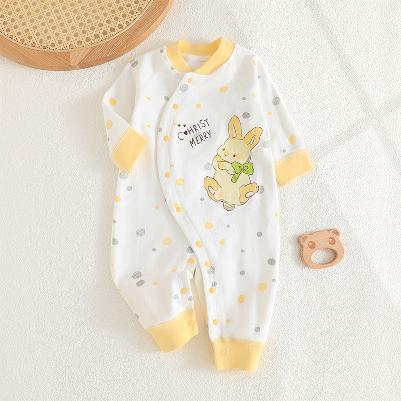 Class Clothes For Babies Cotton Boneless Long Jumpsuit, Climbing Suit
