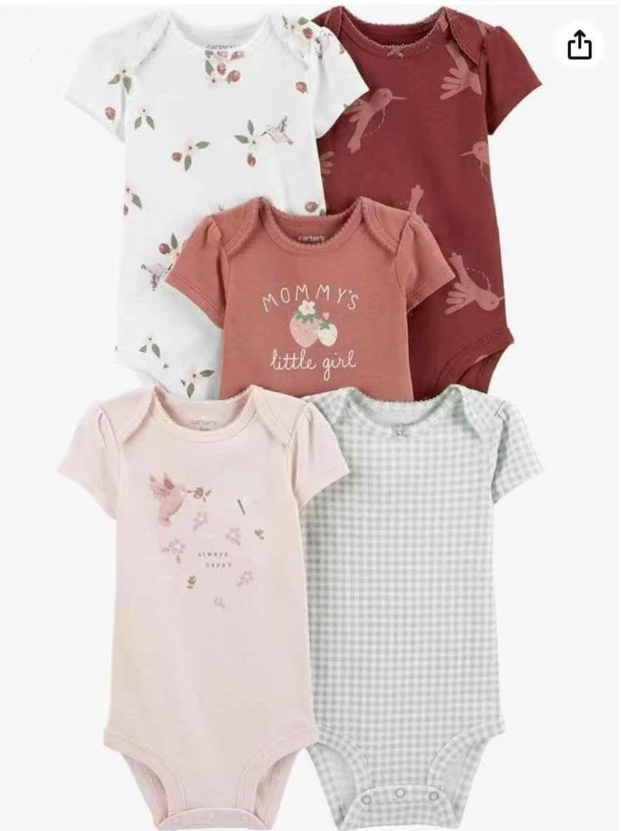 Summer Jumpsuit Short Sleeve Male Female Ha Class Cotton Jumpsuit, Climbing Suit
