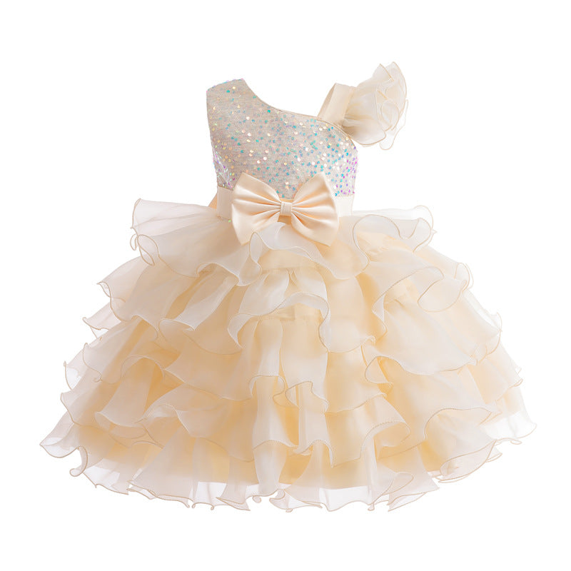 Children's Princess Gown One Year Old Children's Dress