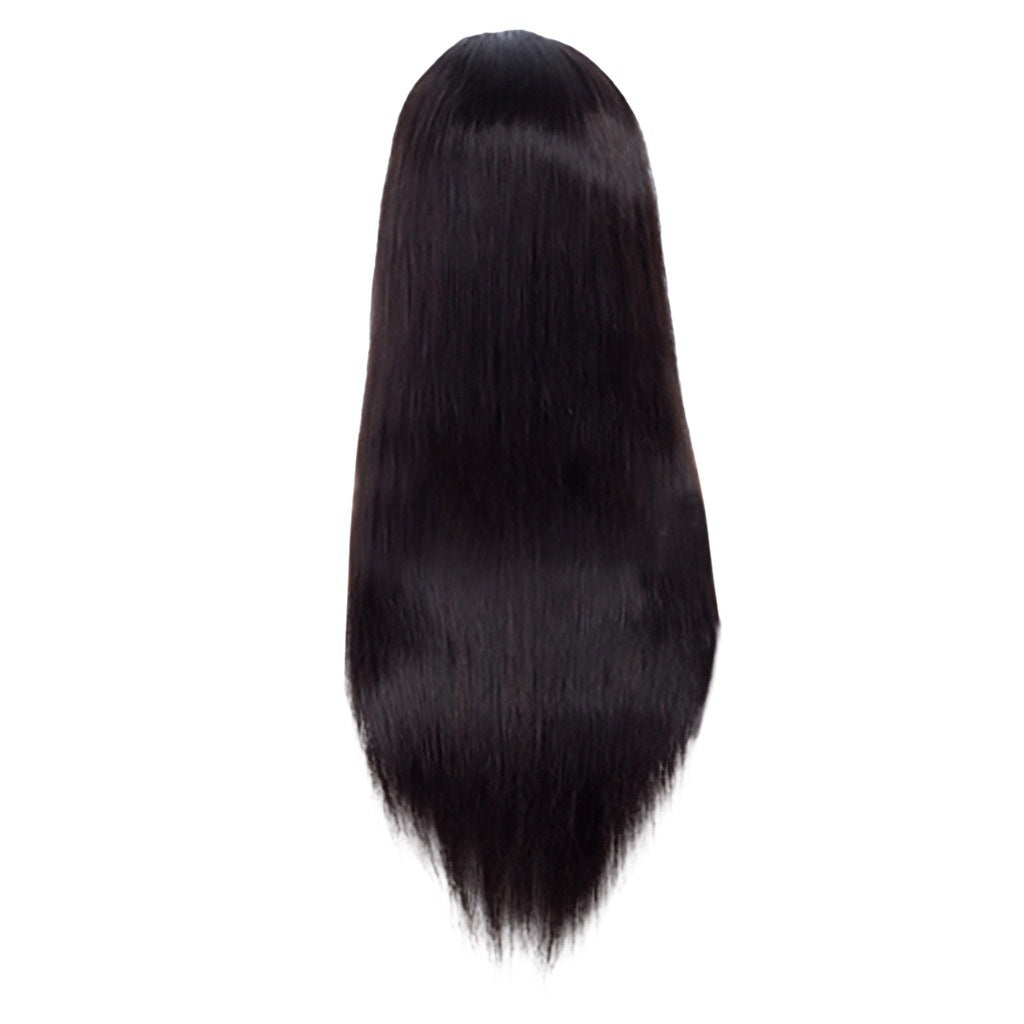 Graceful Creative Beautiful Black Fashion Female Long Straight Wig