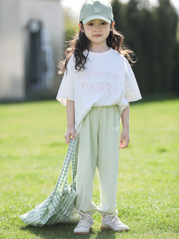 Children's Week Trousers Solid Color Thin Uv Protection Children's Pants