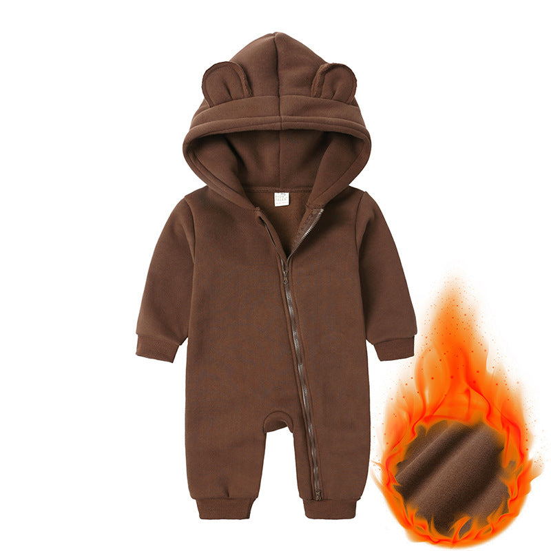 Jumpsuit Outwear Thickening Thermal Romper Born Jumpsuit, Climbing Suit