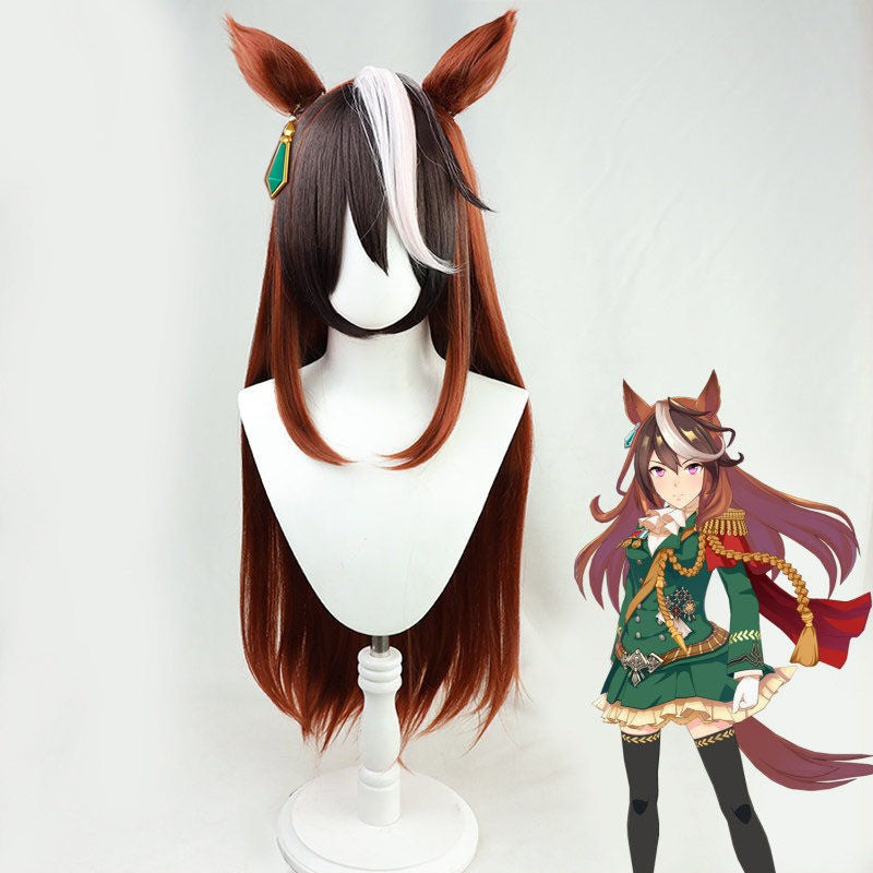 Man Horse Racing Mother Lu Duo Cos Wig