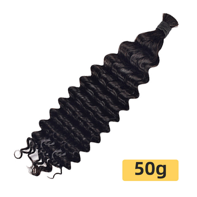 Elegant Dirty Braid Turn Human Vietnam Real Hair Wig