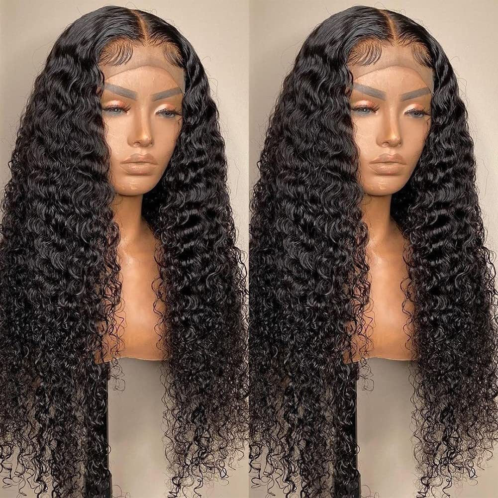 Women's African Fashion Small Curly Black Head Wig Long Curls