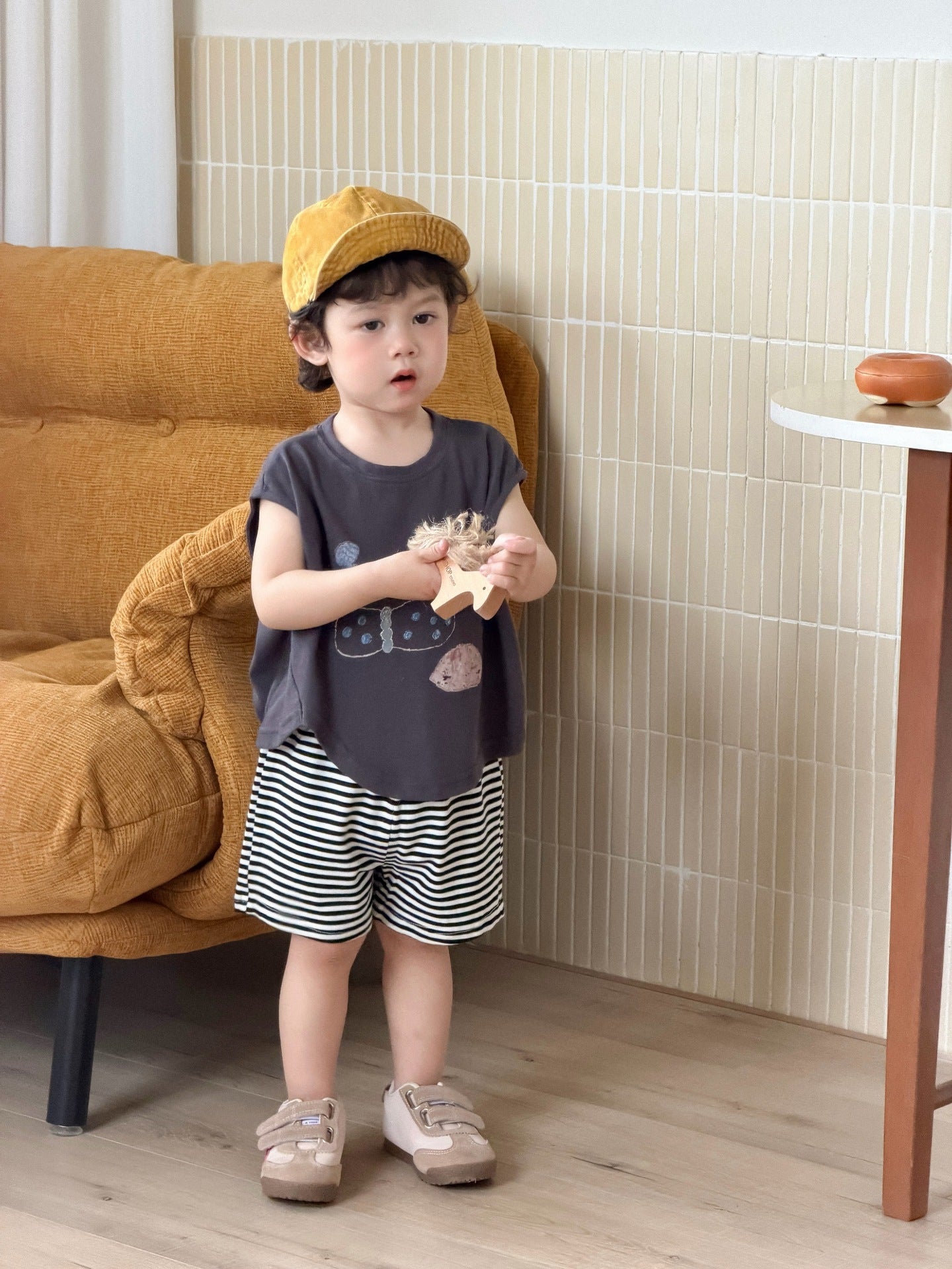 Children's Clothing Summer Thin Clothes Korean T-shirt Children's Suit