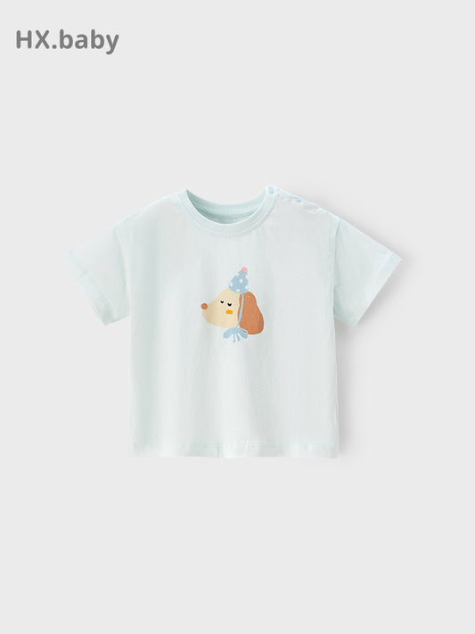 Children's Short-sleeved Summer Thin Raglan Sleeve Cotton Children's T-shirt