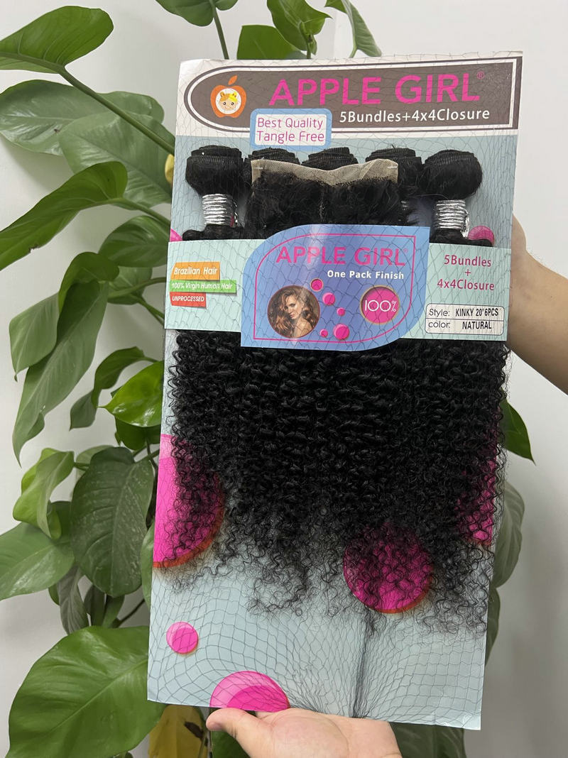 Attractive Unique New African Human Set Real Hair Wig