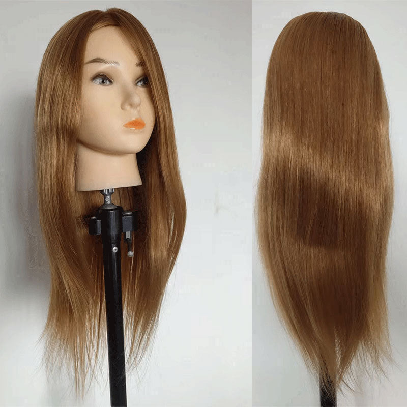 Practice Braiding Blowing Scissors Hot Dyeing Bleaching Model Head Doll Other Wig