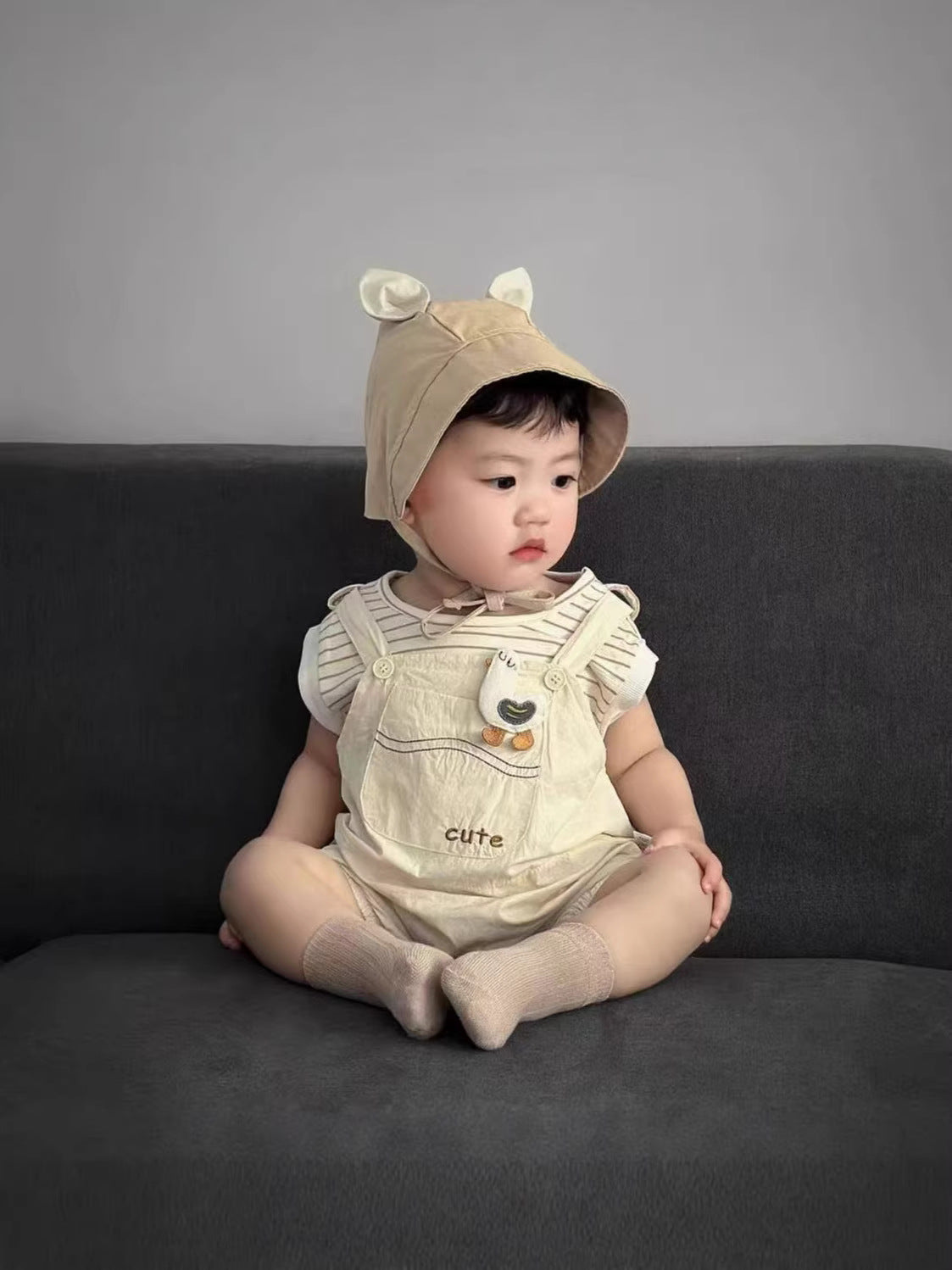 Jumpsuit Bib Pants Thin Two-piece Trendy Super Cute Western Jumpsuit, Climbing Suit