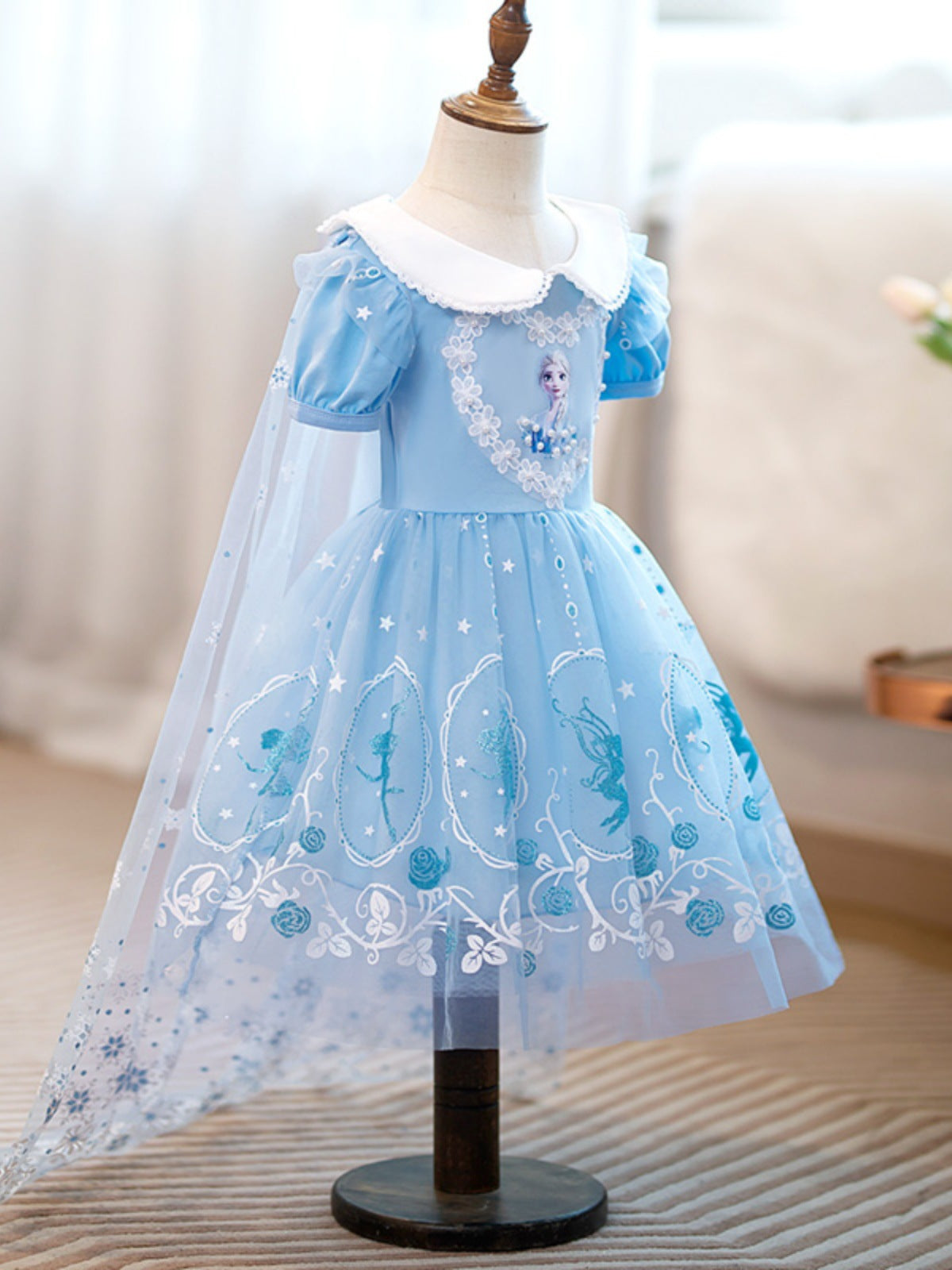 Children's Frozen Princess Elsa Skirt Summer Children's Dress