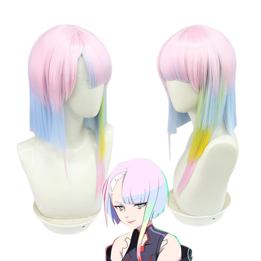 Drifting Punk Edge Walker Lucy Running Hand Female Cos Wig