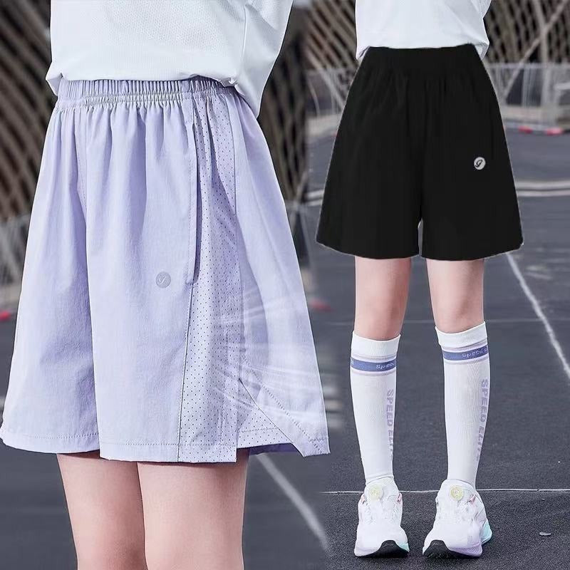 Children's Summer Sport Middle Big Thin Type Badminton Children's Pants