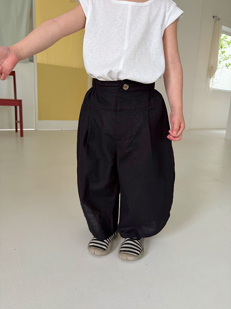 Children's Clothing Summer Korean Style Boys Imitation Children's Pants