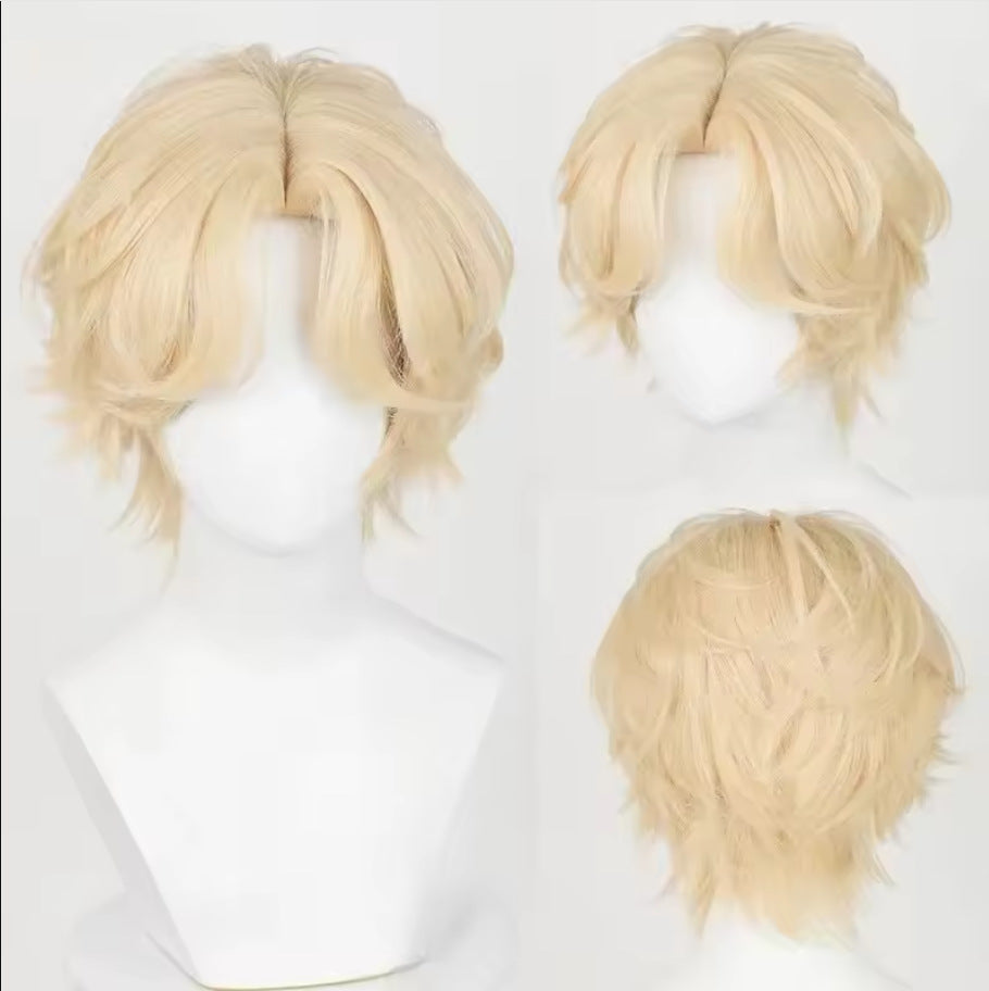 Silk Yi Stage Modeling Luca Head Cos Wig