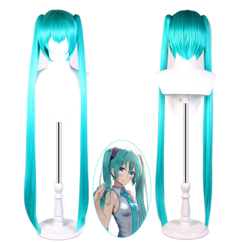 Comfortable Beautiful Lake Blue Future Anime Cos Wig