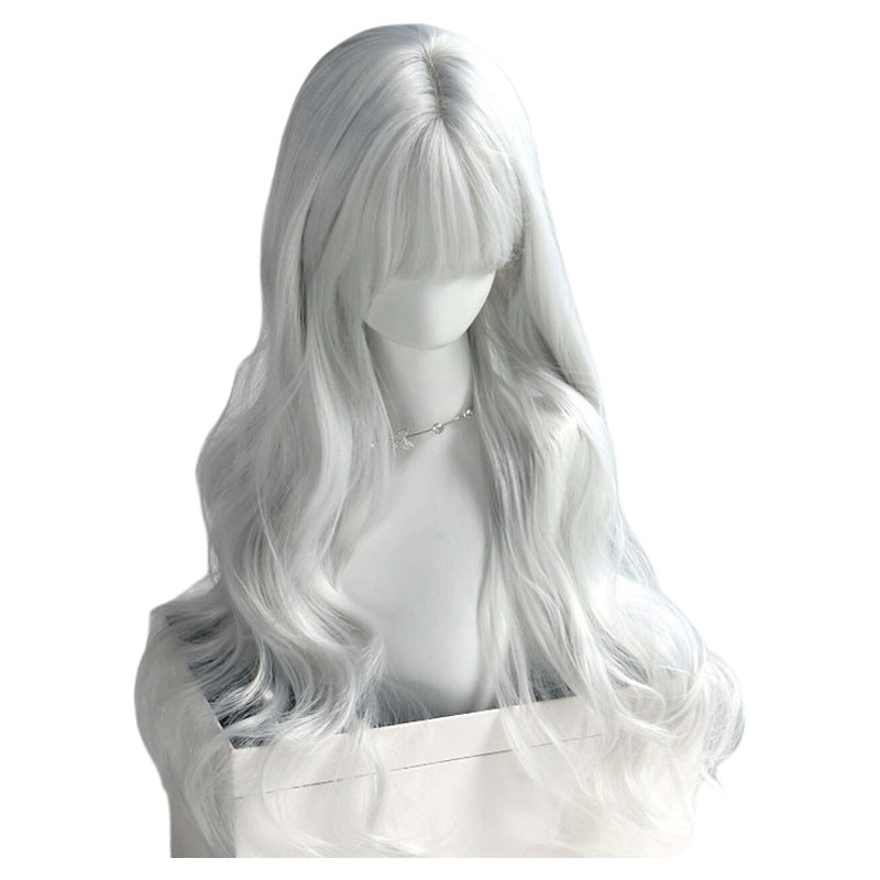 Hair Push Atmosphere Feeling Big Wave Wig Long Curls