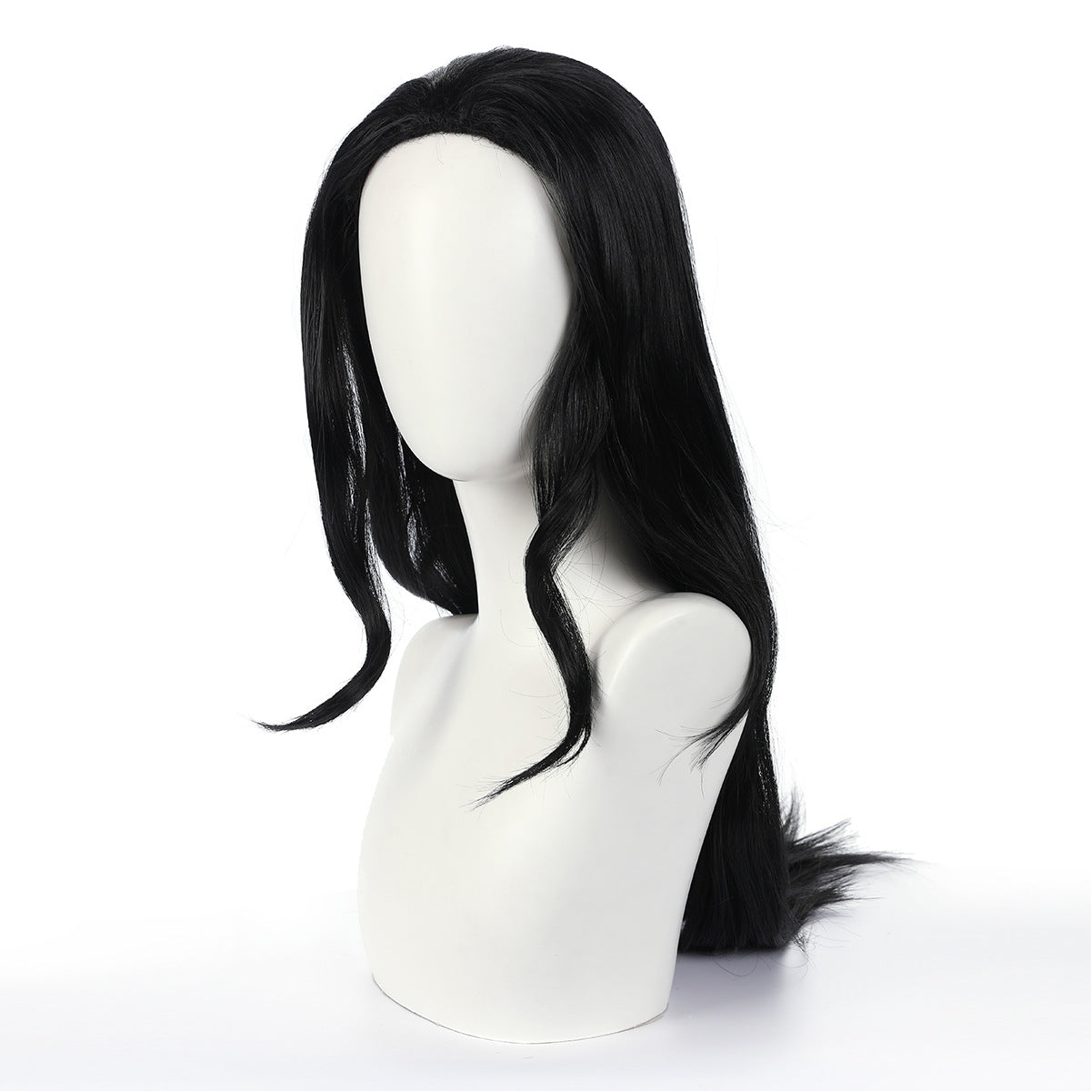 One Piece Archaeologist Nico Robin Medium Black Cos Wig