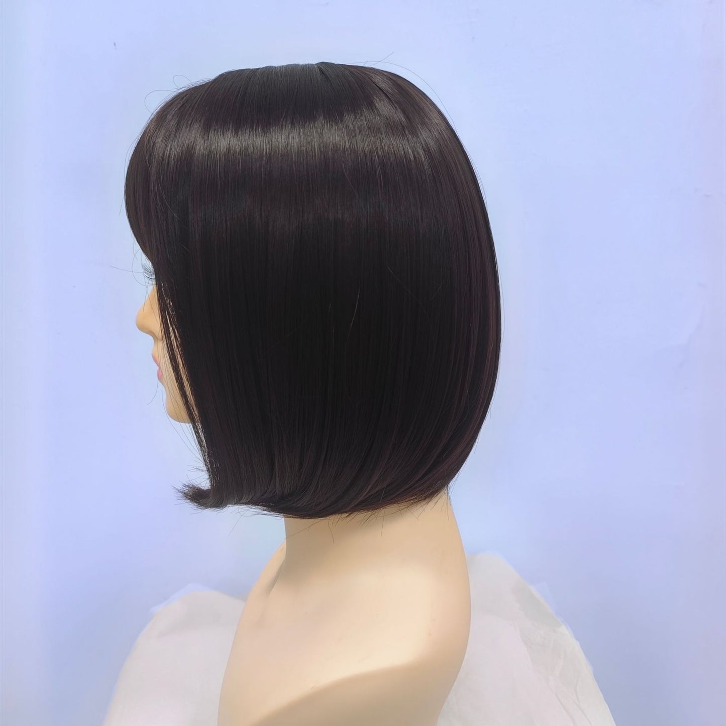 Graceful Classic Bangs Female Synthetic Wigs Wig Short Straight Hair