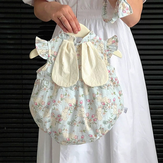 Summer Jumpsuit Western Style Flounced Sleeve Chinese Cheongsam Romper Thin Jumpsuit, Climbing Suit